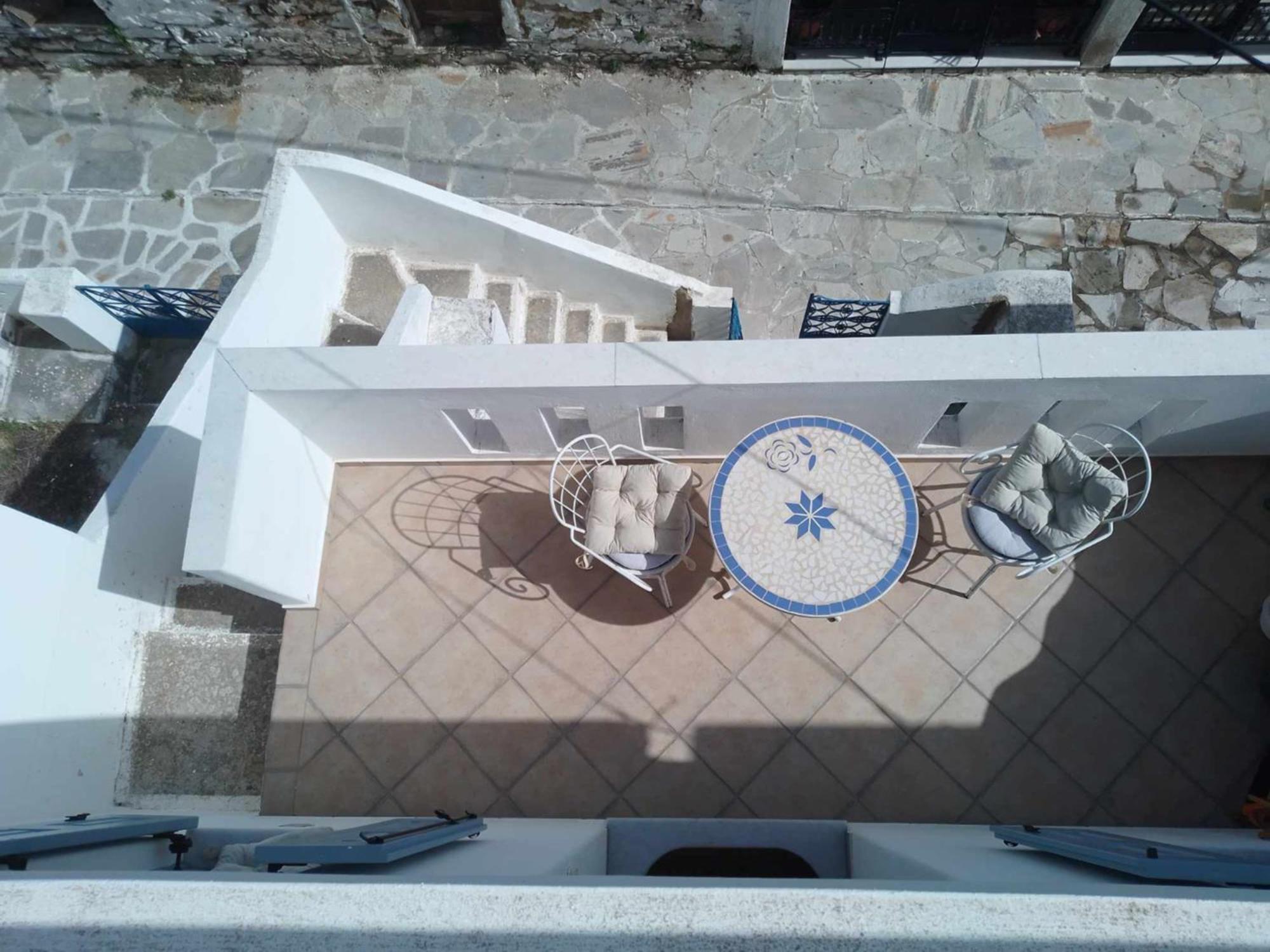 Blue House Villa Koronos Buitenkant foto