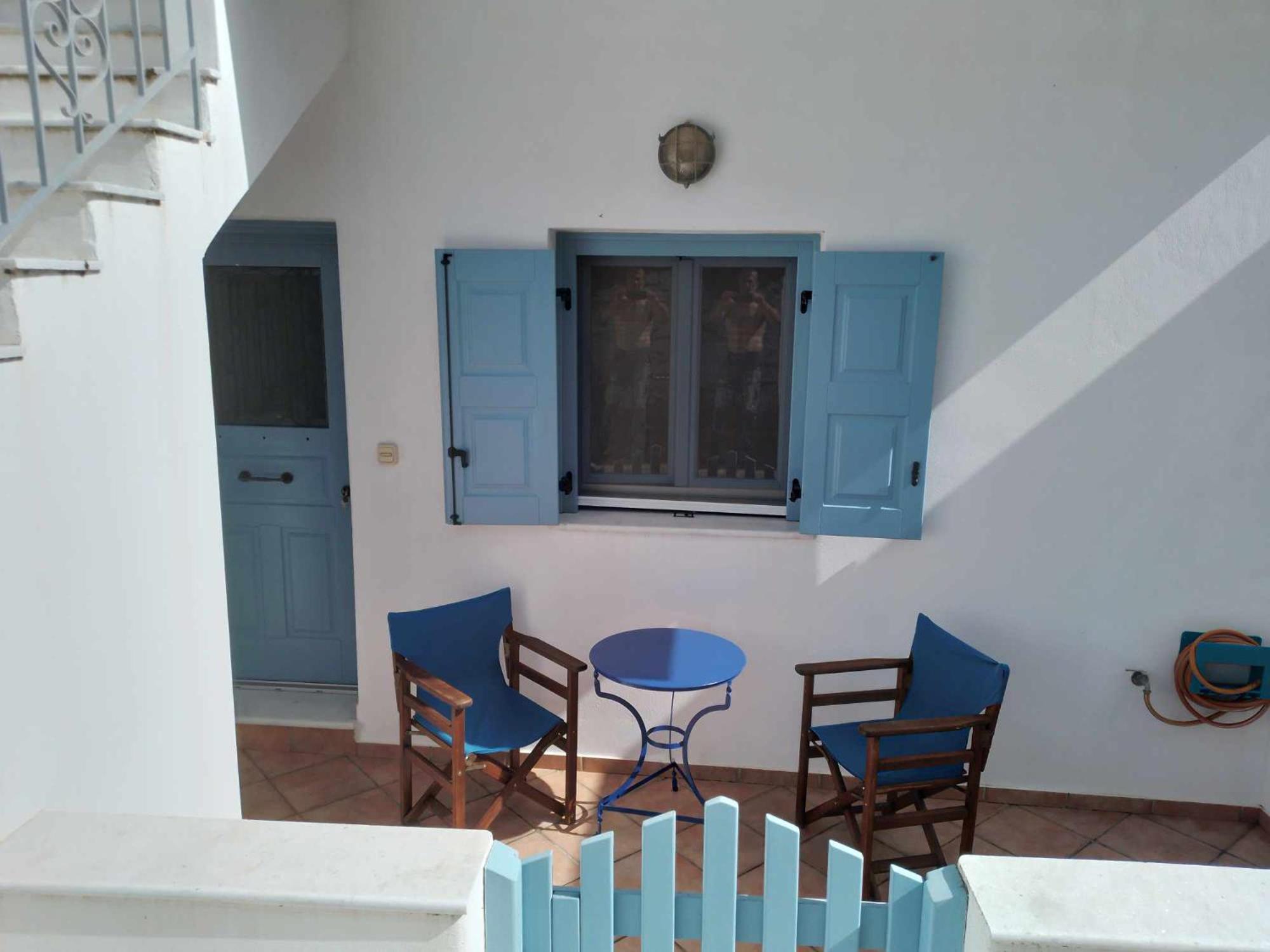 Blue House Villa Koronos Buitenkant foto